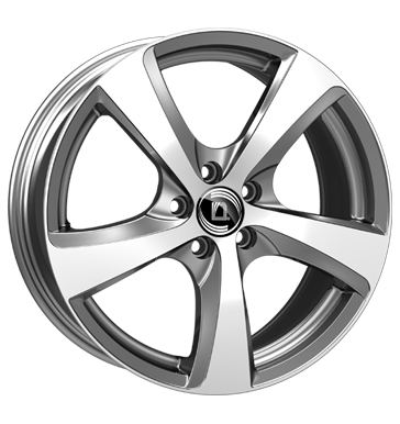 pneumatiky - 9x20 5x120 ET32 Diewe Wheels Vittoria grau / anthrazit platin matt Inspekcn balky + stavebnice Rfky / Alu Spurverbreiterung Ovldn rdiov dlkov trhovisko