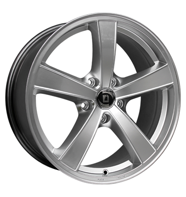 pneumatiky - 7x17 5x120 ET38 Diewe Wheels Trina silber Argento (silber) pce o pneumatiky Rfky / Alu myt oken systm pneumatiky