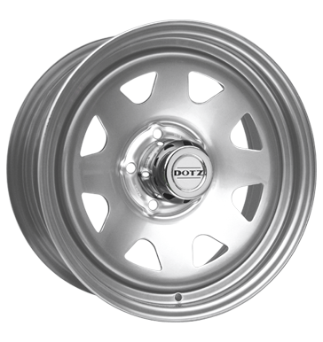 pneumatiky - 7x16 5x114.3 ET30 Dotz Dakar silber silber Motorsport Rfky / Alu interir pce o pneumatiky Hlinkov disky