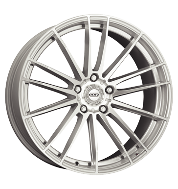 pneumatiky - 8.5x20 5x120 ET12 Dotz Fast Fifteen Blaze silber silber frontpoliert Diablo Rfky / Alu Test-kategorie 2 GMP Italia pneumatiky