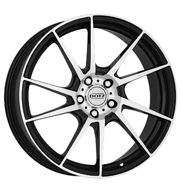 pneumatiky - 7x16 5x112 ET48 Dotz Kendo schwarz black polished truck lto Rfky / Alu AUDI psy Prodejce pneumatk