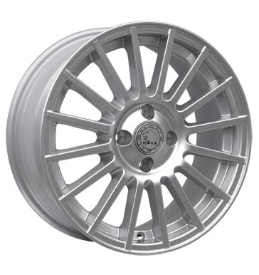 pneumatiky - 7x17 4x108 ET40 Dotz Le Mans silber silber lackiert Auto sklo Tool Rfky / Alu Truck cel rok Jahreswagen b2b pneu