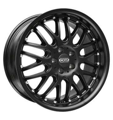 pneumatiky - 8.5x19 5x120 ET35 Dotz Mugello Dark schwarz black matt kombinza Rfky / Alu diskrtne UNION Autoprodejce