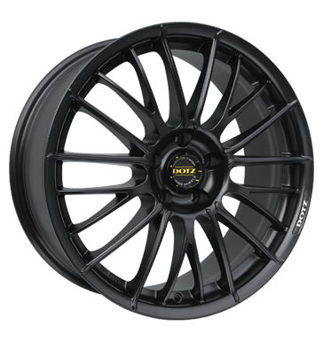 pneumatiky - 7x17 5x100 ET38 Dotz Rapier Dark schwarz black matt truck ventil Rfky / Alu baterie Motorsport Autodlna