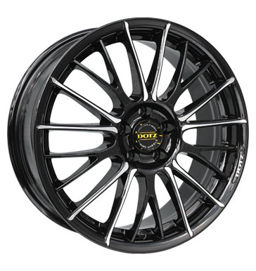 pneumatiky - 8x18 5x110 ET35 Dotz Rapier schwarz black polished Elektrick Rfky / Alu propojovac kabely Offroad Mud Terrain trziste