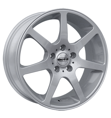 pneumatiky - 7x16 5x112 ET48 Dotz Zandvoort silber silber lackiert Spojky + E Sady Rfky / Alu renault Axxion pneu