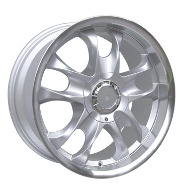 pneumatiky - 7.5x17 5x112 ET35 e-motion Typ R silber silber randpoliert Axxion Rfky / Alu letadlo Proline Kola Autodlna