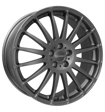 pneumatiky - 7.5x18 5x100 ET35 e-motion Racing grau / anthrazit gunmetal olejov filtr Rfky / Alu AZEV VOLKSWAGEN Hlinkov disky