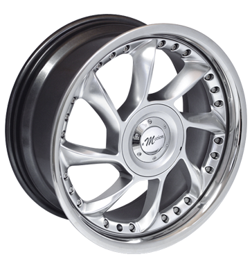 pneumatiky - 8x18 5x108 ET42 e-motion Wish silber silber lackiert Wheelworld Rfky / Alu Odpruzen + tlumen auto havarijn kola Prodejce pneumatk