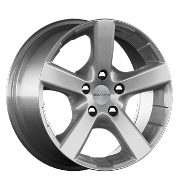 pneumatiky - 6.5x15 5x98 ET27 Ecanto E-101 silber silber Offroad Zimn 17.5 