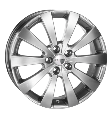 pneumatiky - 7.5x18 5x112 ET48 Ecanto E-105 silber dark shadow silber hasic prstroj Rfky / Alu CARLSSON Truck cel rok Predaj pneumatk