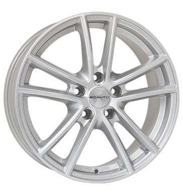 pneumatiky - 7.5x17 5x114.3 ET38 Ecanto E-156 silber silber lackiert FONDMETAL Rfky / Alu Wheelworld Vestaven navigacn systmy velkoobchod s pneumatikami