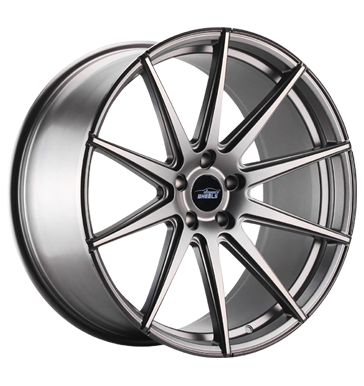 pneumatiky - 9x21 5x114.3 ET35 eleganceWHEELS E 1 Concave grau / anthrazit gunmetal Workshop vozk Rfky / Alu nepromokav odev Barracuda velkoobchod s pneumatikami