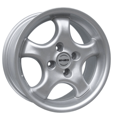 pneumatiky - 6x14 4x100 ET38 Enzo Cup silber silber lackiert GS-Wheels Rfky / Alu MIGLIA magma Prodejce pneumatk