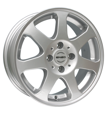 pneumatiky - 6.5x15 4x100 ET35 Enzo X silber silber sterac prednho skla Rfky / Alu Wheelworld Kamiony pln rok od 17,5 