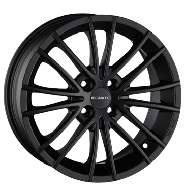 pneumatiky - 7x17 4x108 ET25 Ecanto E-116 schwarz schwarz matt Kerscher Rfky / Alu Hartge hyundai disky