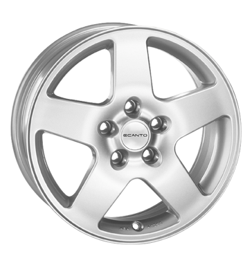 pneumatiky - 7x16 5x100 ET35 Ecanto E-243 silber silber Odpruzen + tlumen Rfky / Alu hardtops Americk vozy trhovisko