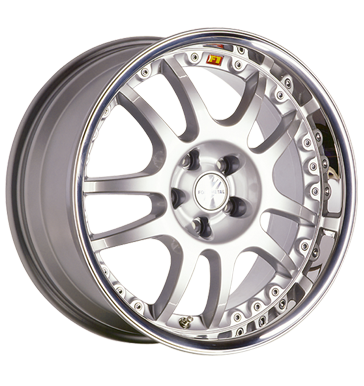 pneumatiky - 7x17 5x114.3 ET42 Fondmetal 6600 silber silber Horn poliert Felgenschlsser Rfky / Alu Offroad All Terrain Wiechers SPORT disky