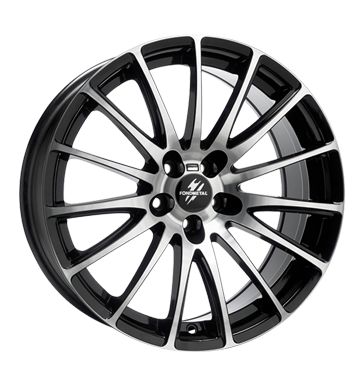 pneumatiky - 7x17 5x112 ET42 Fondmetal 7800 schwarz black polished GS-Wheels Rfky / Alu Pridat Felgenschloss DOTZ Predaj pneumatk