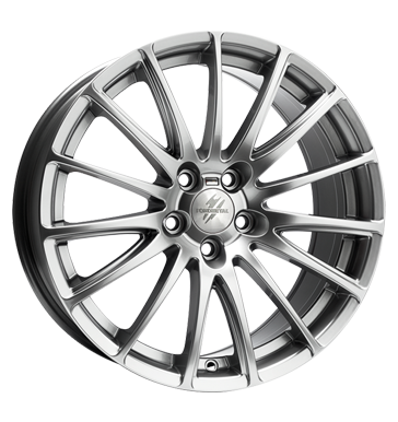 pneumatiky - 8x18 5x115 ET38 Fondmetal 7800 silber shiny silver ZENDER Rfky / Alu Opel motocykl ventil pneus