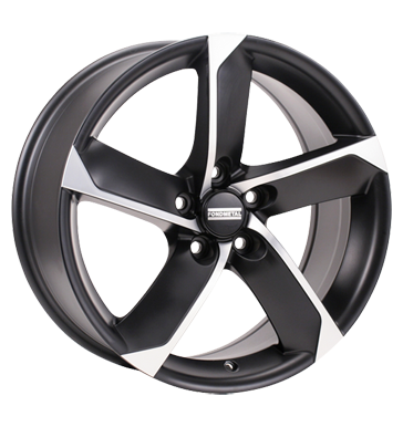 pneumatiky - 9x20 5x112 ET45 Fondmetal 7900 schwarz schwarz poliert Motorsport Rfky / Alu Antera magma Hlinkov disky