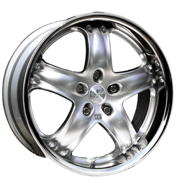 pneumatiky - 7.5x17 5x114.3 ET42 Fondmetal 9X chrom chrom hornpoliert designov antny Rfky / Alu Keskin Truck Winter od 17,5 