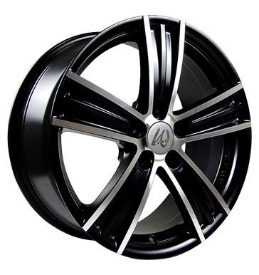 pneumatiky - 7.5x17 5x112 ET48 Fondmetal W081 schwarz schwarz poliert systm Rfky / Alu Shaper Auto-Tuning + styling trziste