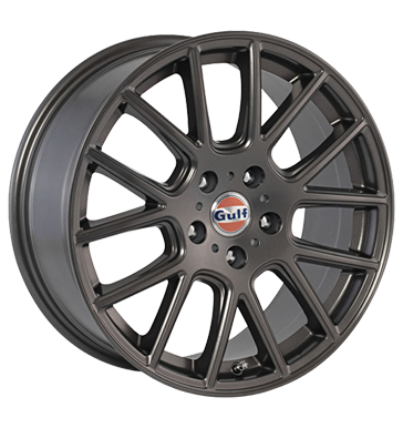 pneumatiky - 7x16 4x100 ET35 Gulf GT2 grau / anthrazit full gun Opel Rfky / Alu designov antny VOLKSWAGEN pneu b2b