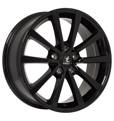 pneumatiky - 7.5x18 5x100 ET35 itWheels Alice schwarz schwarz glänzend kompletnch systmu Rfky / Alu pce o pneumatiky STIL AUTO Velkoobchod