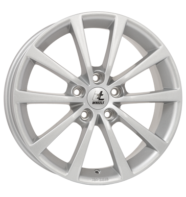 pneumatiky - 7.5x18 5x112 ET45 itWheels Alice silber silber glänzend mikiny Rfky / Alu Sportovn vfuky rukavice pneu b2b