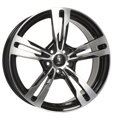 pneumatiky - 8.5x19 5x108 ET45 itWheels Anna schwarz schwarz glänzend poliert Rdc nprava odpruzen Rfky / Alu Axxion hardtops Autodlna