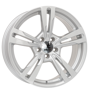 pneumatiky - 8.5x20 5x112 ET45 itWheels Anna silber silber glänzend PLATINUM Rfky / Alu Shaper kolobezka zvodn pneu