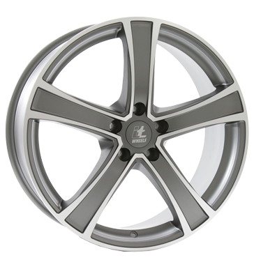 pneumatiky - 8.5x20 5x114.3 ET35 itWheels Emma grau / anthrazit titan poliert Ostatn (dvoukolk, vozk, mal -, ..) Rfky / Alu Sportovn vfuky opravu pneumatik Autodlna