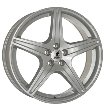 pneumatiky - 7.5x17 5x120 ET35 itWheels Gabriella silber silver painted Reparatursaetze Rfky / Alu odpadn olej KOLA pneumatiky