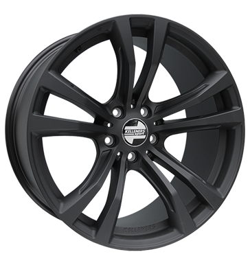 pneumatiky - 8x19 5x120 ET36 Kelleners München schwarz mattschwarz zesilovac Rfky / Alu GS-Wheels Offroad cel rok od 17,5 