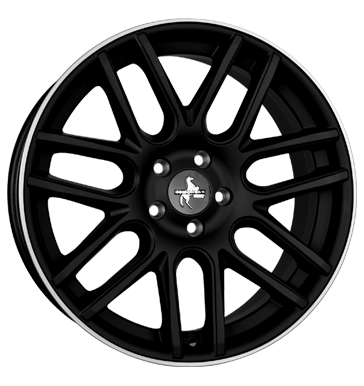 pneumatiky - 9.5x19 5x112 ET45 Keskin KT14 Concave schwarz mattschwarz Binno Rfky / Alu Csti RV + Caravan ADVANTI Hlinkov disky