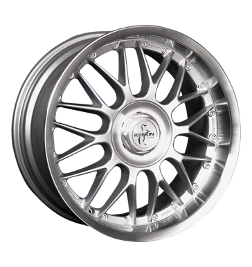 pneumatiky - 9.5x19 5x108 ET30 Keskin KT4 New Racer silber silber poliert ventil auta Rfky / Alu GS-Wheels baterie Autoprodejce