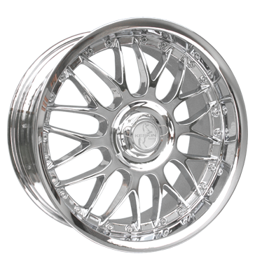 pneumatiky - 9x17 5x100 ET30 Keskin KT4 New Racer chrom chrom trkolka Part Rfky / Alu Oldtimer Lehk nkladn automobil v zime Velkoobchod