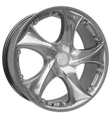 pneumatiky - 7.5x17 5x112 ET35 Keskin KT9 Malik chrom hyper randpoliert auto havarijn kola Rfky / Alu Wiechers SPORT provozn zarzen pneumatiky