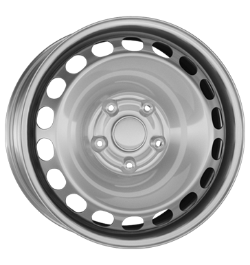 pneumatiky - 6.5x16 5x108 ET49 Kronprinz Stahl silber silber lackiert ENZO Kola / ocel ALLESIO ocelov rfek pneumatiky