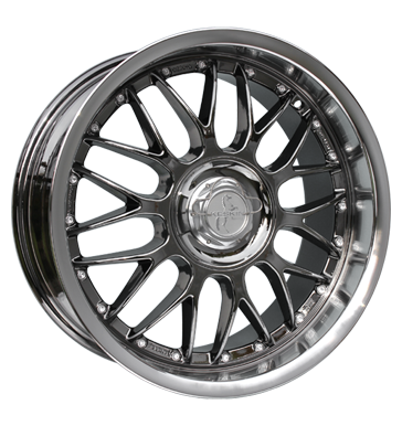 pneumatiky - 8.5x18 5x112 ET42 Keskin KT4 New Racer schwarz black chrome prce Rfky / Alu letn auta v zime pneumatiky