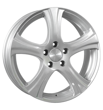 pneumatiky - 7x17 4x98 ET38 Delta Basic III silber silber mikiny Rfky / Alu odevy Truck Winter od 17,5 