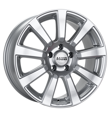 pneumatiky - 7x16 5x108 ET45 Magma Interio silber lichtsilber-lackiert Truck cel rok Rfky / Alu Wheelworld Alessio pneumatiky