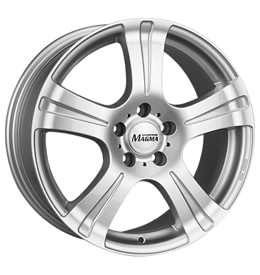 pneumatiky - 7.5x17 5x108 ET45 Magma Pyro silber lichtsilber-lackiert spoiler Rfky / Alu ETA BETA Offroad Zimn 17.5 