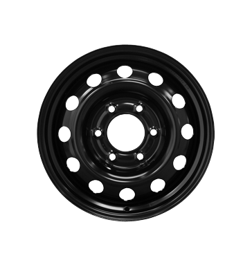 pneumatiky - 5.5x15 6x205 ET108 MWD Stahl schwarz schwarz celogumov Kola / ocel Shaper tazn zarzen pneus