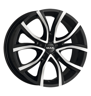 pneumatiky - 7.5x17 5x114.3 ET47 MAK Antibes 5 schwarz black mirror cel rok Rfky / Alu ozdobnmi kryty Offroad cel rok Autodlna