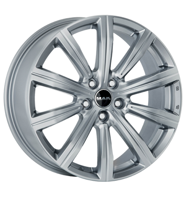 pneumatiky - 9x22 5x112 ET48 MAK Birmingham silber silver Wiechers SPORT Rfky / Alu Cel rok vuz COM 4 KOLA velkoobchod s pneumatikami