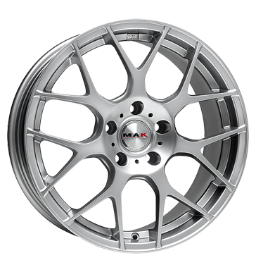 pneumatiky - 8.5x19 5x112 ET48 MAK DTM-One silber hyper silver Toora Rfky / Alu F-replika hadice pneumatiky