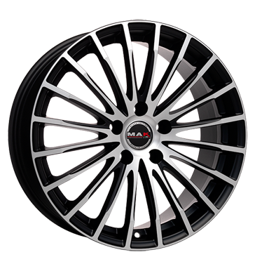 pneumatiky - 9.5x19 5x112 ET35 MAK Starlight schwarz ice black automobilov sady Rfky / Alu kmh-Wheels Wiechers SPORT pneumatiky