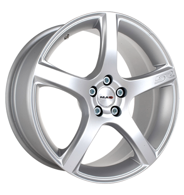 pneumatiky - 7x17 5x114.3 ET43 MAK Fever-5R silber Satin Truck Winter od 17,5 